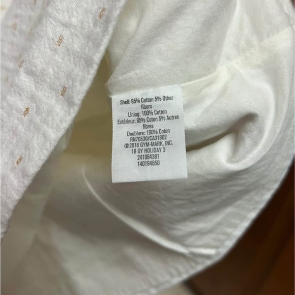 Gymboree White Sheath Dress with Flutter Cap Sleeves - Picture 7 of 16